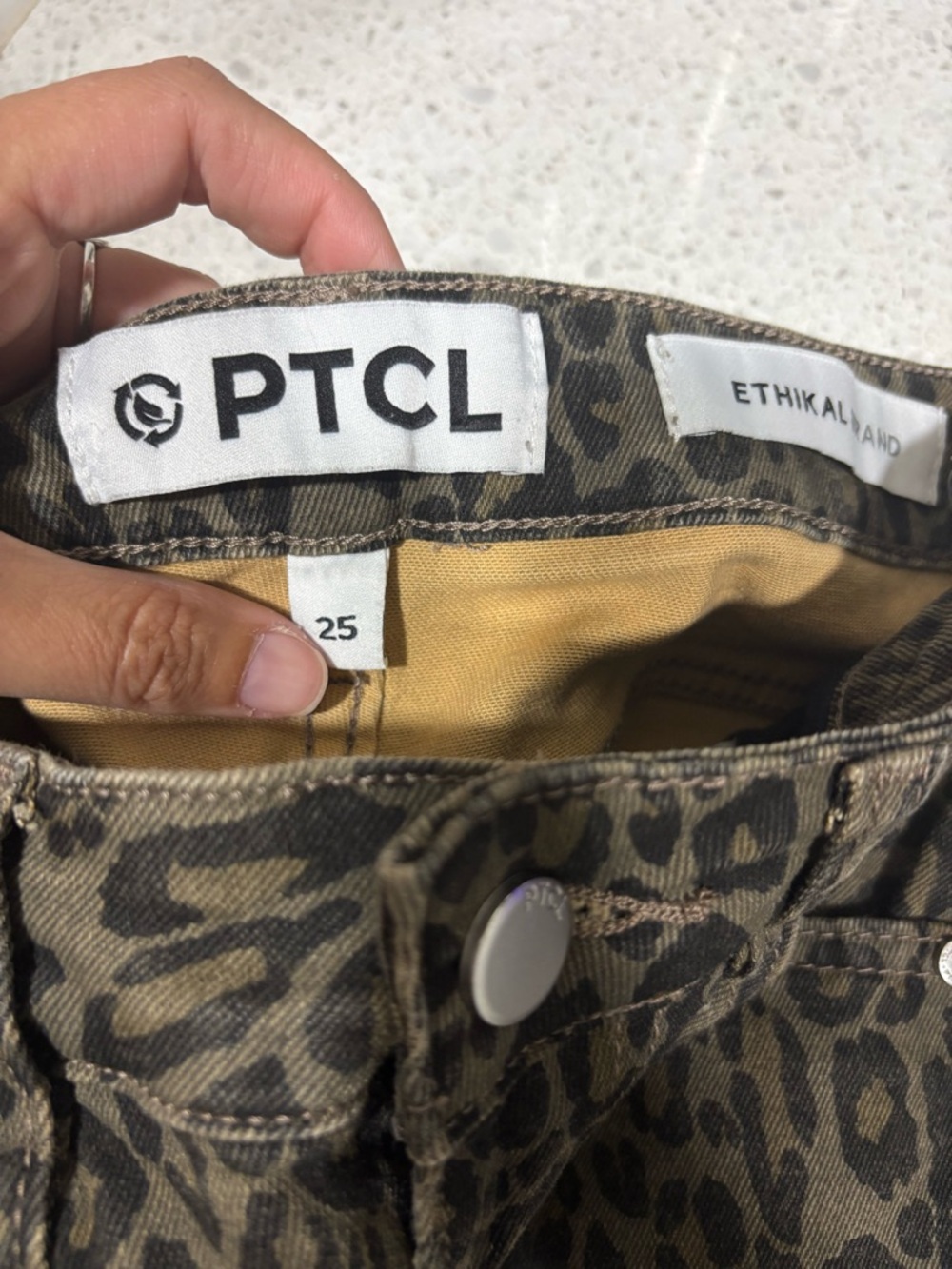 PTCL leopard print jeans - Picture 7 of 8